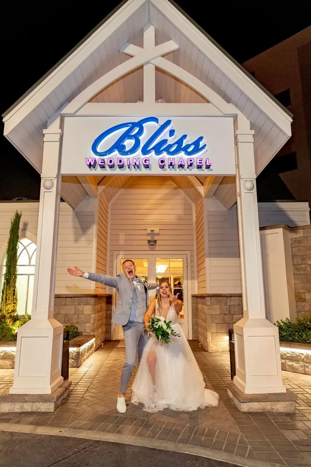Las Vegas Spaßhochzeit – Pure Vibes Zeremonie