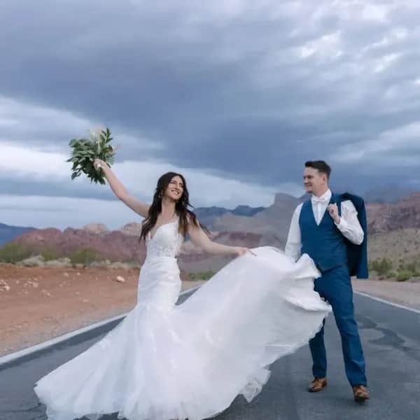 Las Vegas Spaßhochzeit – Pure Vibes Zeremonie